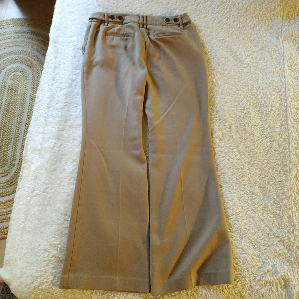 LOFT Tan Wide Leg Pants - Picture 5 of 9